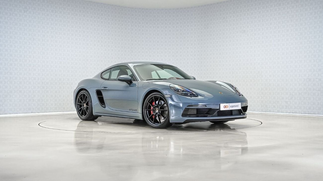 Porsche 718 Cayman GTS 4.0L A/T UAE's Very Best Example | AED 5,725 Per Month