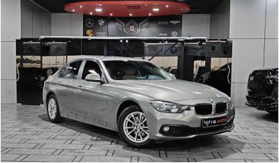 BMW 318i Low AED 1,100 P.M | 2016 BMW 3 SERIES  318i 1.5L | GCC | UNDER WARRANTY