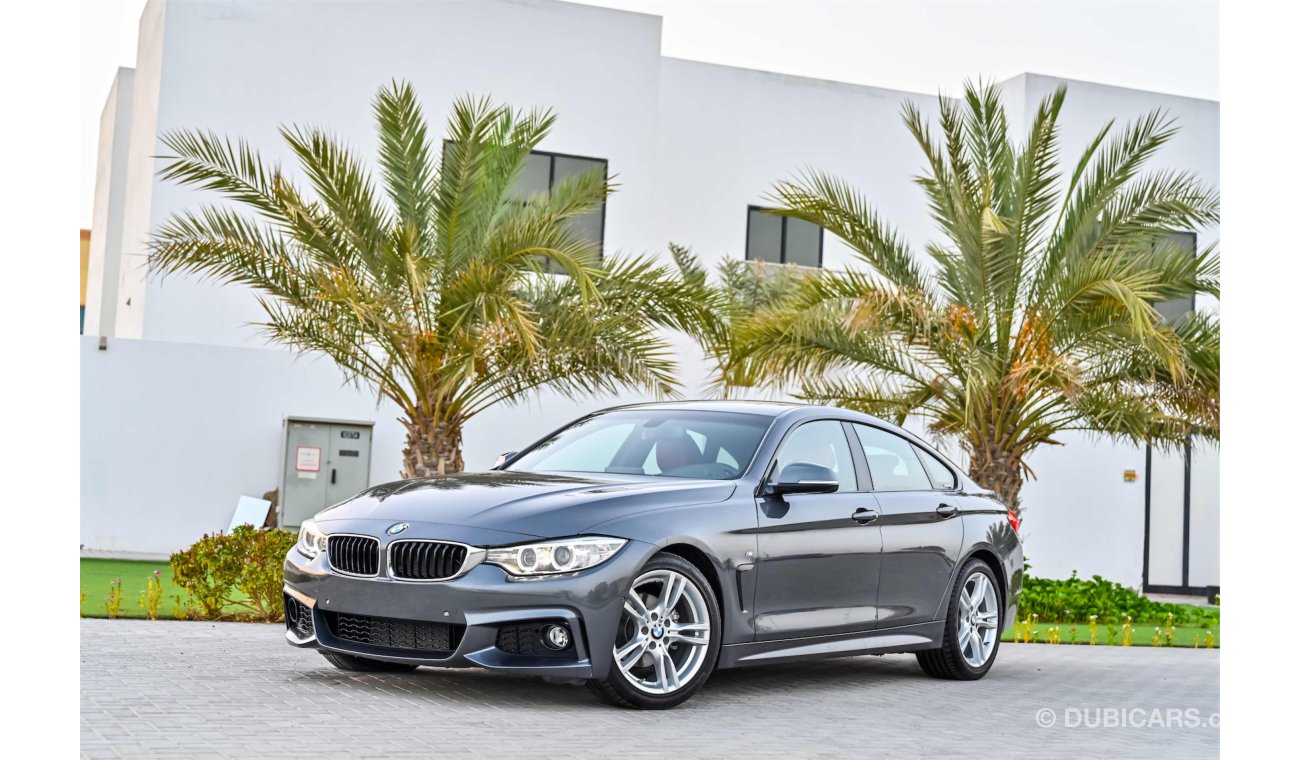 BMW 420i i M-Kit Grancoupe |1,939 P.M | 0% Downpayment | Full Option | Spectacular Condition