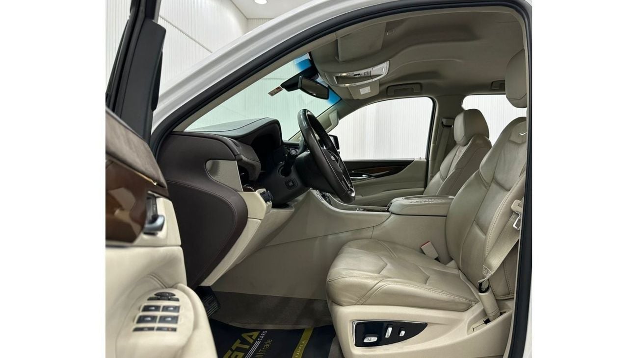 كاديلاك إسكالاد بلاتينوم 2017 Cadillac Escalade 7 Seater, Warranty, Service History, Full Options, GCC