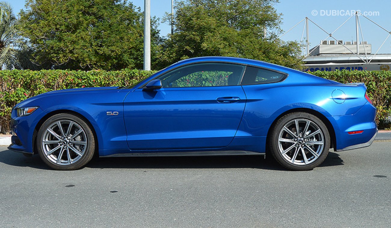 New Ford Mustang GT Premium+, V8 5.0L, GCC Specs with 3 years or 100K