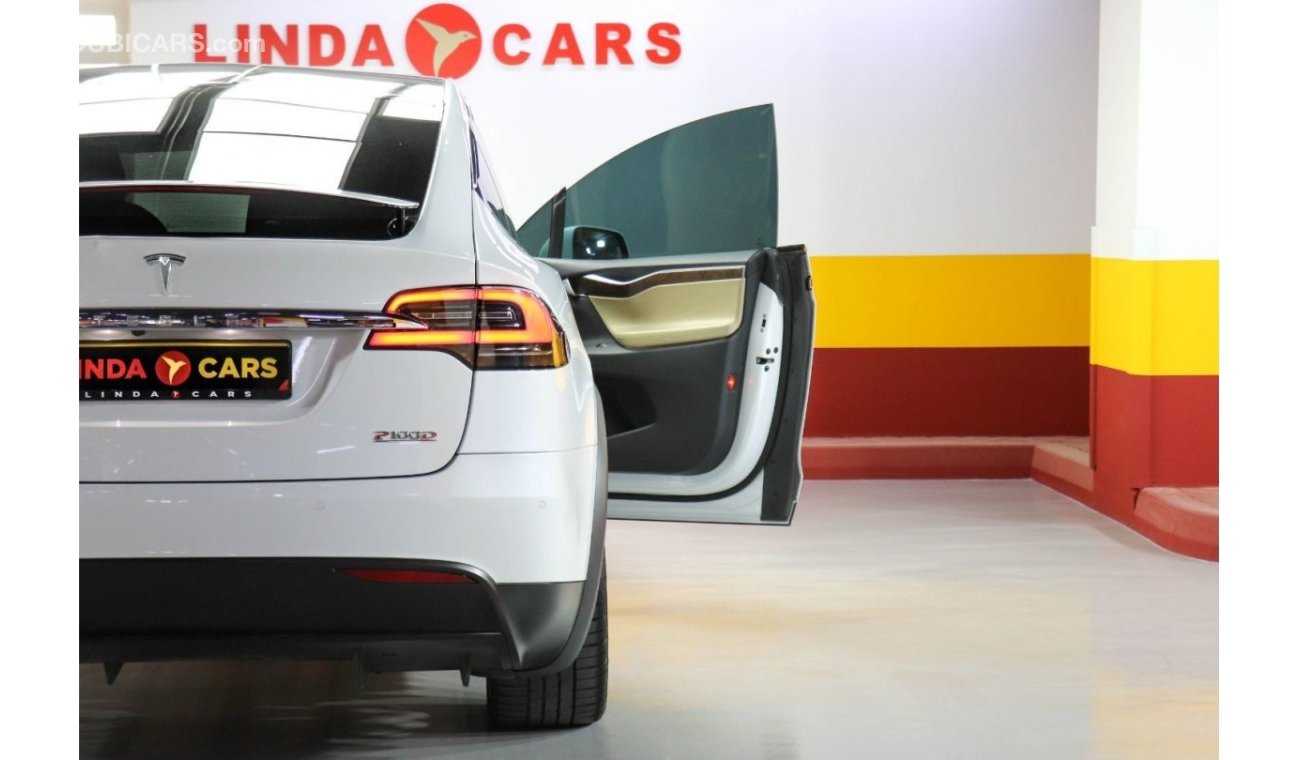 تيسلا موديل اكس Tesla Model X P100D 2017 GCC under Warranty with Flexible Down-Payment