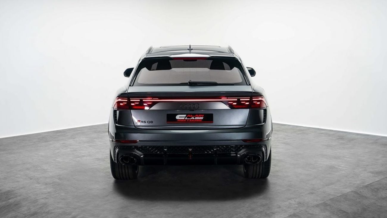 أودي RSQ8 Performance - 2025 - GCC Specs - Under Warranty and Service Contract