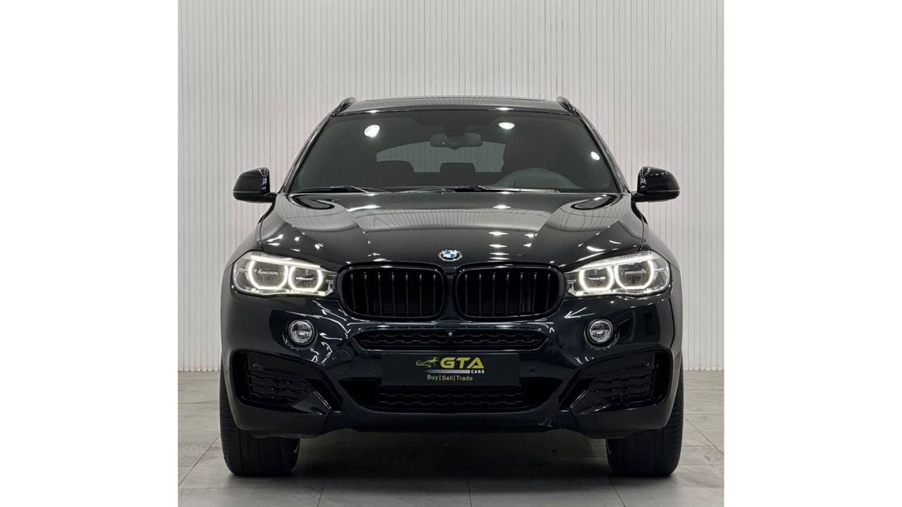 BMW X6 35i M Sport 2017 BMW X6 xDrive35i M-Sport, Dec 2024 BMW Service Pack, Warranty, Full Options, GCC