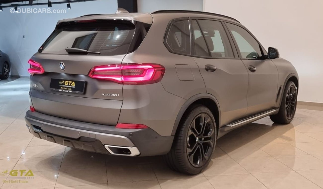 BMW X5 2019 BMW X5 xDrive40i, BMW Warranty-Service Contract, GCC