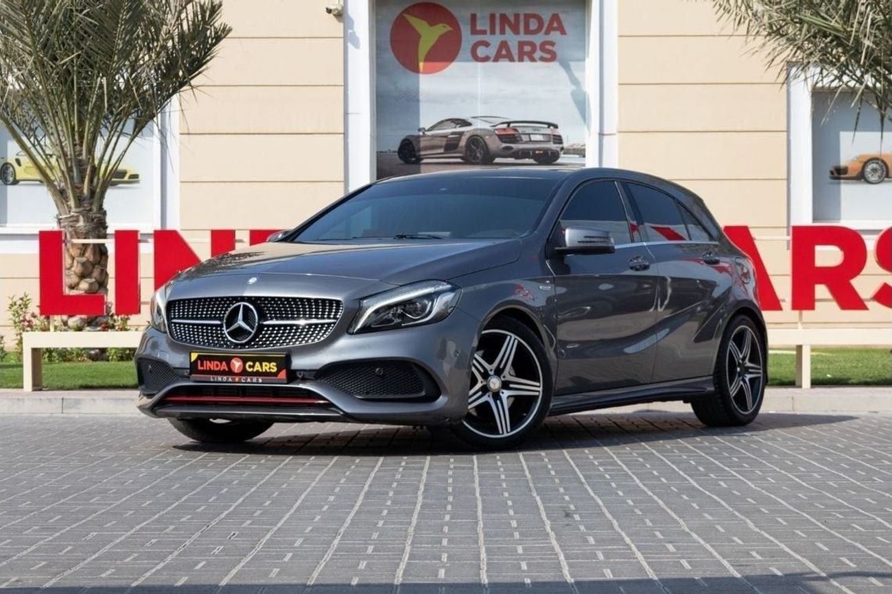 Mercedes-Benz A 250 Mercedes-Benz A250 Sport AMG 2017 GCC (LOW MILEAGE) under Warranty with Flexible Down-Payment.