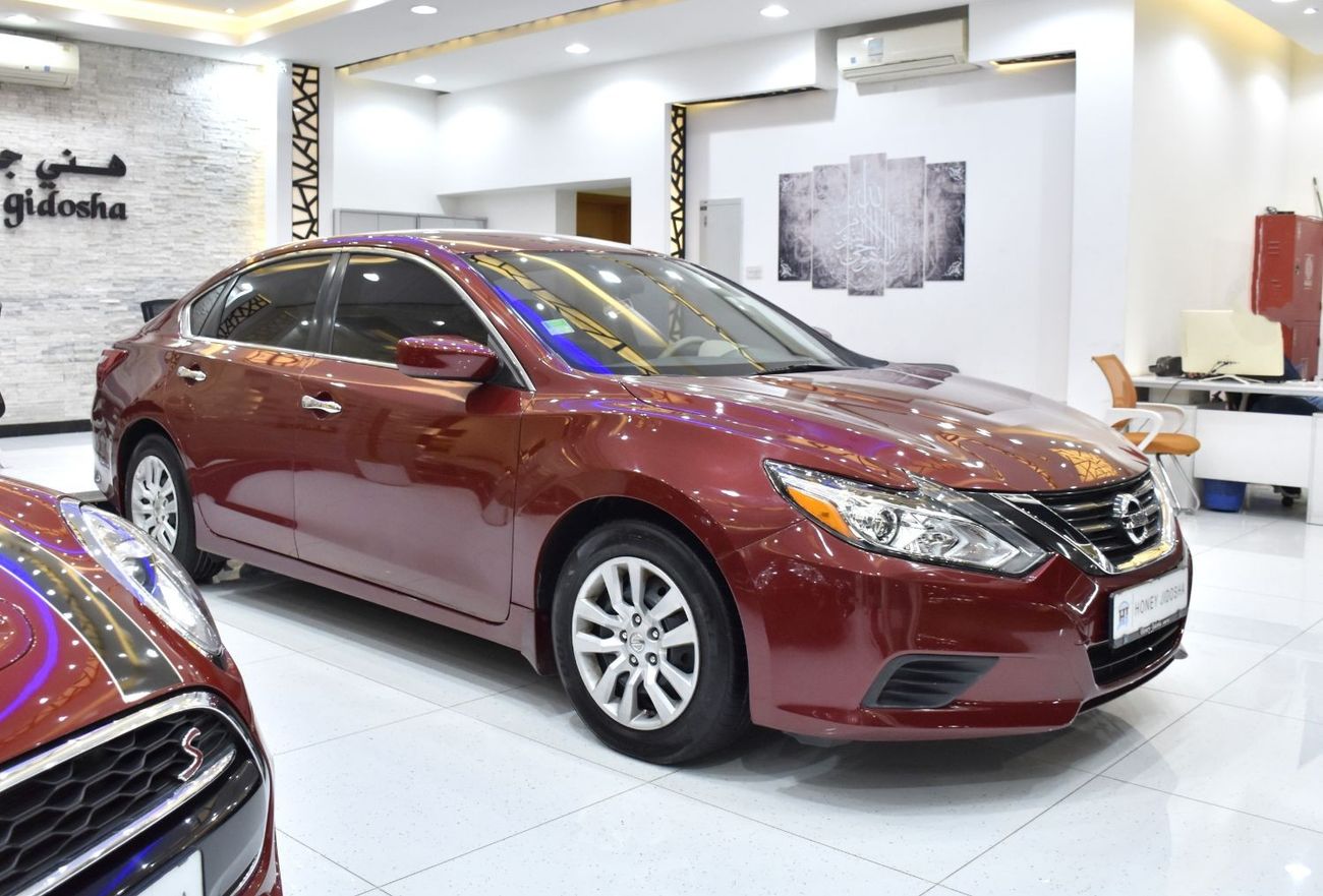 نيسان ألتيما EXCELLENT DEAL for our Nissan Altima ( 2017 Model ) in Red Color American Specs