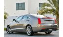 Cadillac ATS Agency Warranty and Service Contract! GCC - AED 1,514 PER MONTH - 0% DOWNPAYMENT