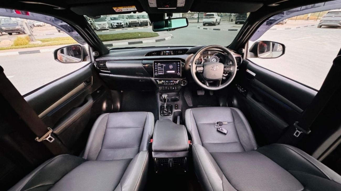 Toyota Hilux 2024 GR SPORTS | OLIVE GREEN | 2.8L DIESEL | RHD | 2023 | 360 VIEW CAMERA