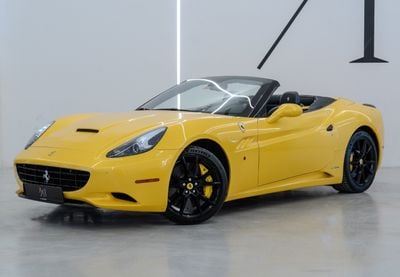 Ferrari California Std 4.3L (483 HP) 2013 Ferrari California, With Service Contract, Excellent Condition GCC Specs