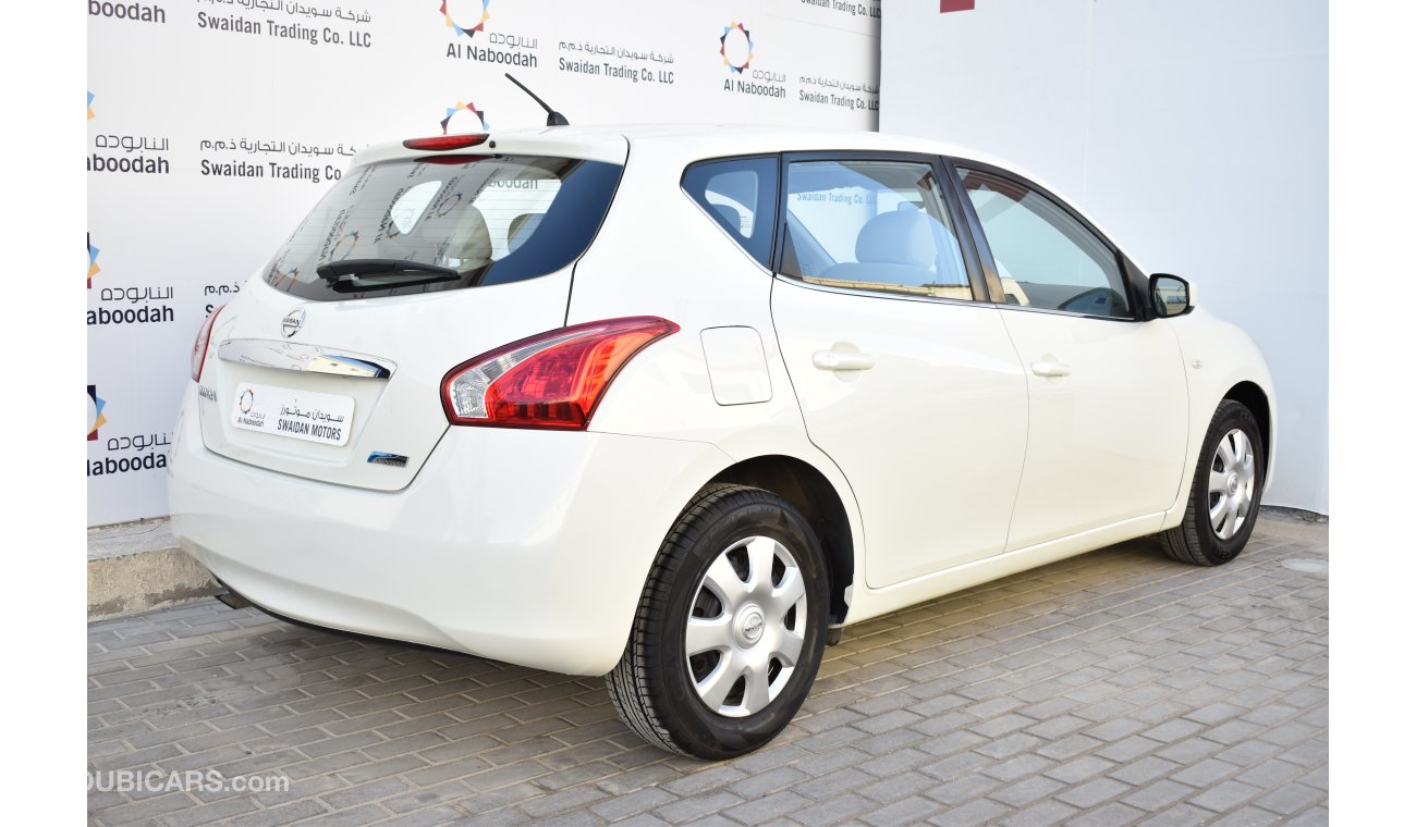 نيسان تيدا 1.6L HATCHBACK 2016 GCC SPECS WITH DEALER WARRANTY