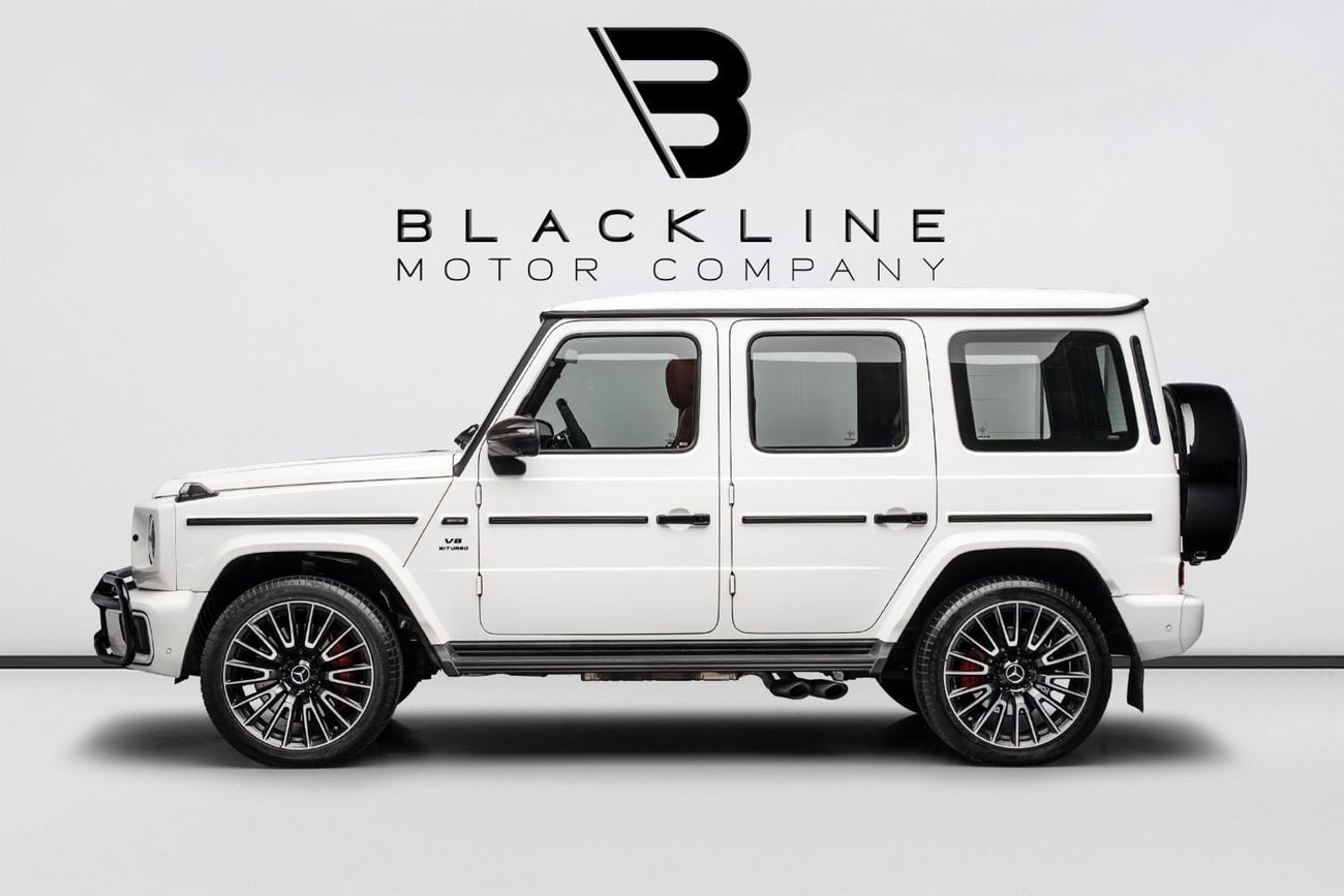 مرسيدس بنز G 63 AMG STANDARD BUY NOW, PAY 2027 | THE BLACKLINE STANDARD | 2030 Mercedes Warranty + Service Contract, GCC