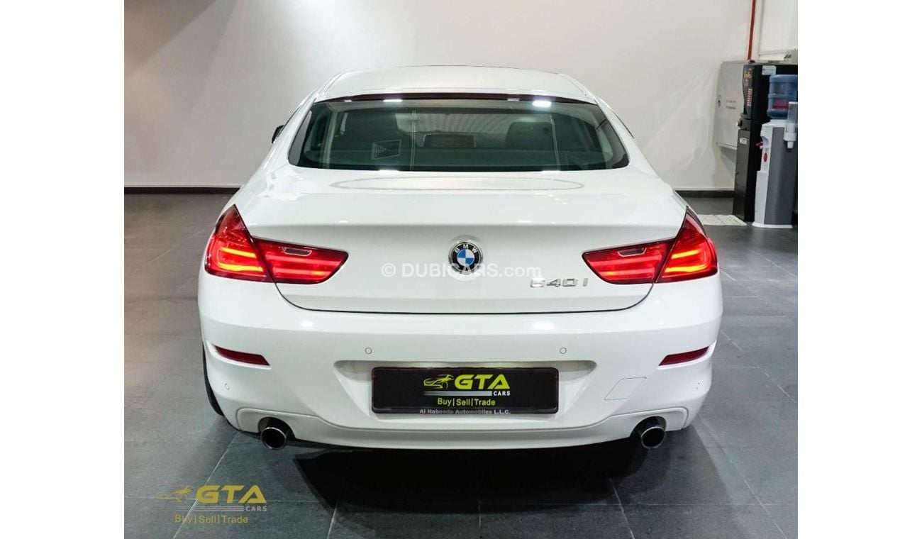 BMW 640i 2014 BMW 640i Gran-Coupe, Warranty, Full Service History, GCC