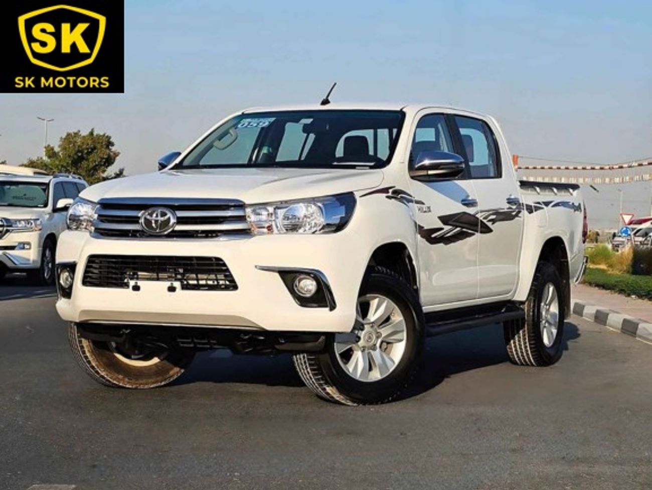 Toyota Hilux PATROL/ AUTO/ POWER WINDOW/ WIDE BODY/ EXPORT ONLY/ LOT# 99985