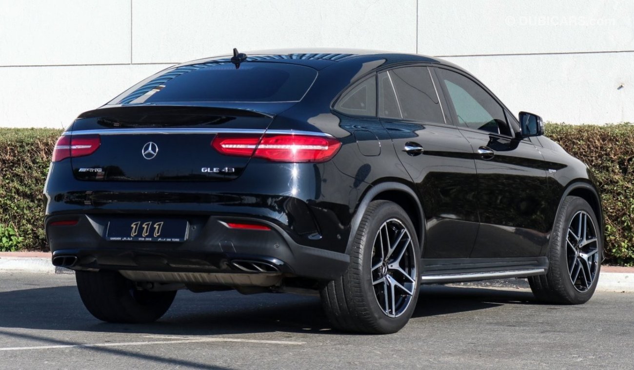 مرسيدس بنز GLE 43 AMG 4MATIC / Warranty / GCC Specifications