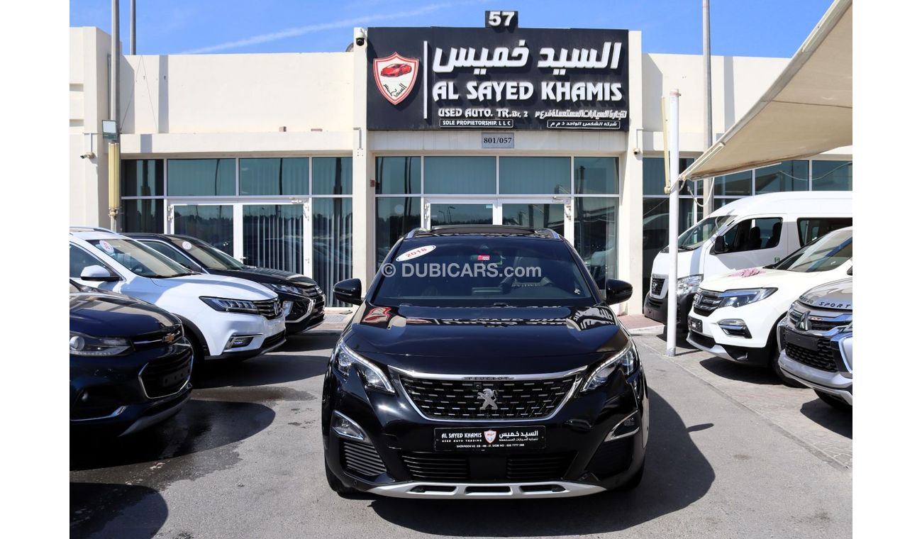 Peugeot 3008 GT Line ACCIDENTS FREE - GCC - ENGINE 1600 CC TURBO - GTLINE - FULL OPTION- PERFECT CONDITION INSIDE