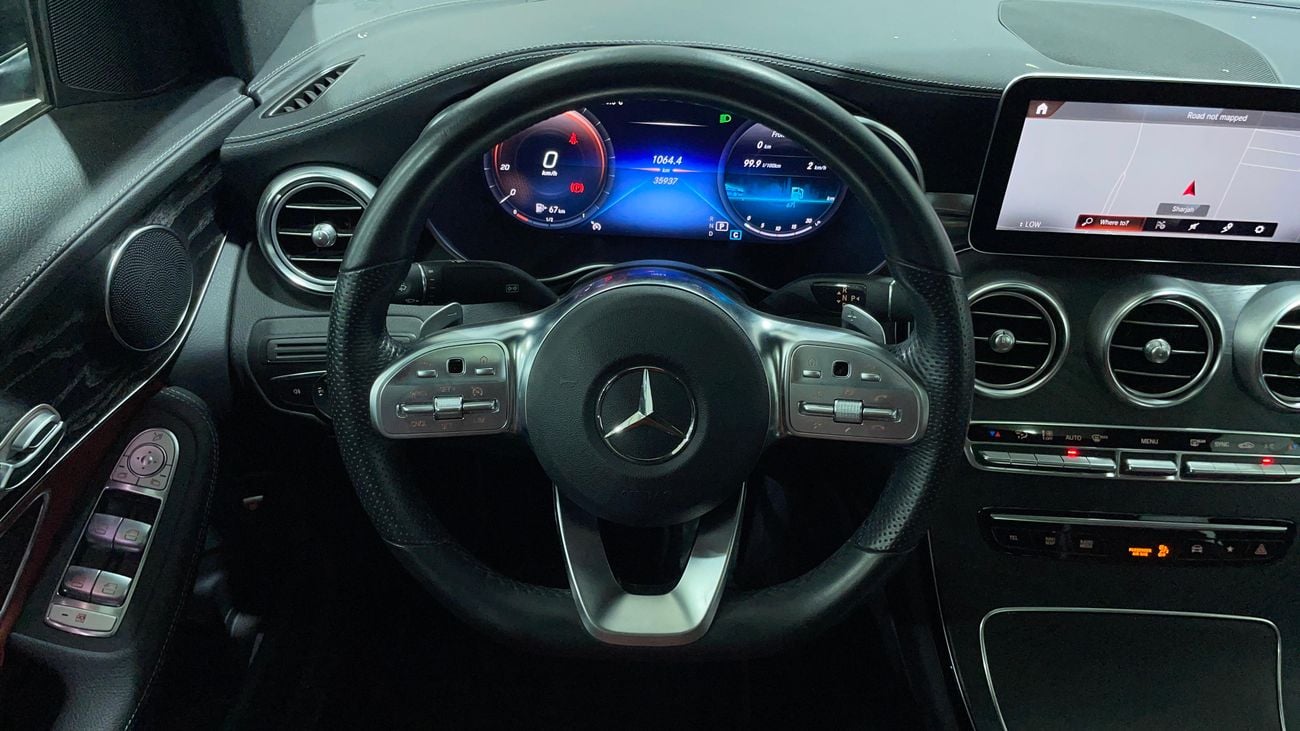 Mercedes Benz GLC 300 2022 AMG PREMIUM | AED 2735/Month | 0 DP | 30 Day Return | Warranty | Service History