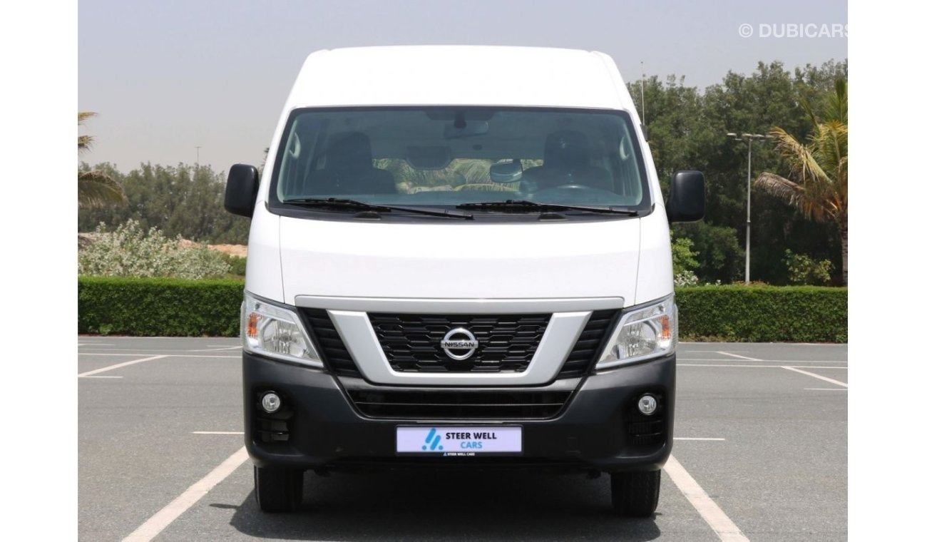 Nissan Urvan 2018 | NISSAN URVAN NV350 | 13 SEATER, AUTOMATC, PETROL | GCC SPECS AND EXCELLENT CONDITION