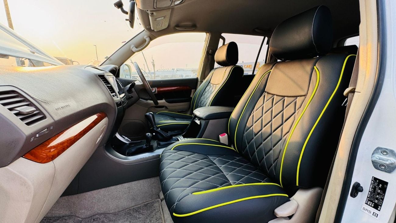 Toyota Prado BLACK LEATHER SEATS | 3.0L DIESEL | RHD | 2006 | REAR VIEW CAMERA | SIDE FENDER HOOD MIRROR