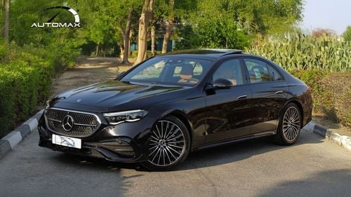 Mercedes Benz E300 AMG EQ Boost 2.0T RWD GCC 2026 With 2 Years Unlimited Mileage Warranty @Official Dealer