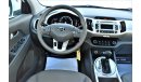 Kia Sportage 2.0L AWD 2016 GCC SPECS WITH DEALER WARRANTY