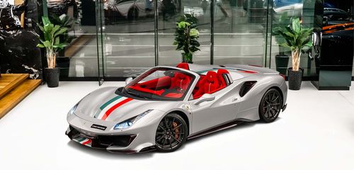 فيراري 488 بيستا SPIDER 3.9L V8 Twin-Turbocharged Engine | Warranty