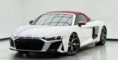 Audi R8 Spyder V10 Plus 5.2L 2022 Audi R8 Spyder V10, 2 Years Warranty full audi Service History, GCC