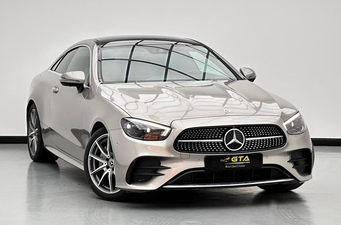 Mercedes-Benz E200 2023 Mercedes-Benz E200 Coupe AMG, Brand New, 1 Year Unlimited Km Warranty, GCC