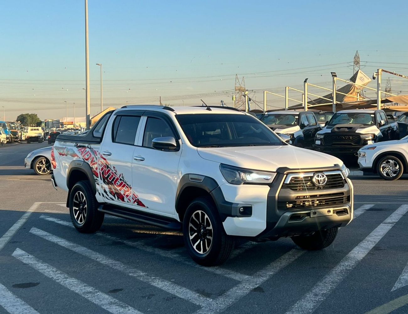 تويوتا هيلوكس 2019 Toyota Hilux GL Advanture Modified - 2.7L V4 - AWD 4x4- 360* CAM - Push Start - Patrol -