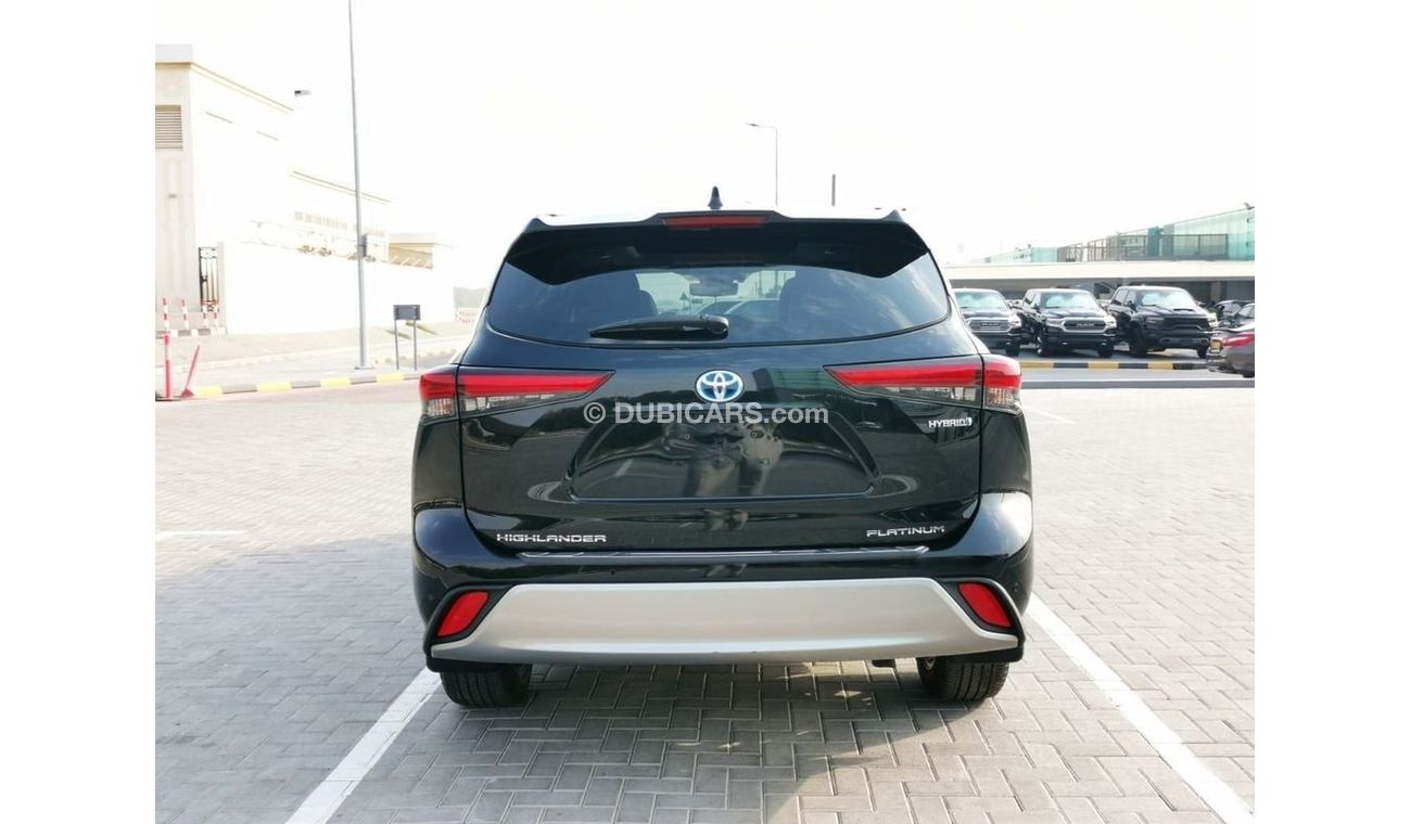 Toyota Highlander TOyota Highlander Platinum ( Hybrid ) - 2021- Black