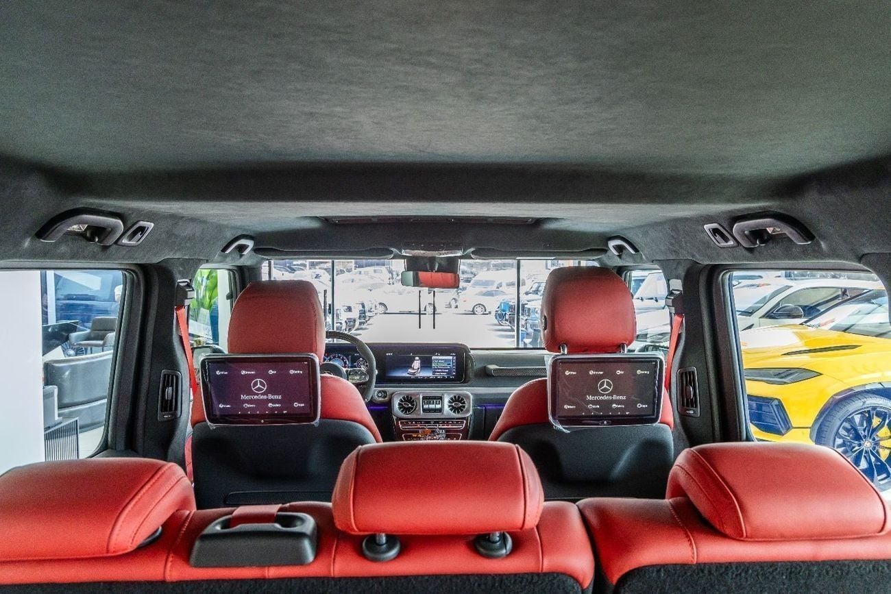 مرسيدس بنز G 63 AMG 4X4² Mercedes G63 AMG - Fully Loaded - Rear Entertainment System- 2024 Special Color 3 Years Gargash Auto