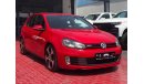 Volkswagen Golf GTI GCC SPECS LOW MILEAGE MINT IN CONDITION