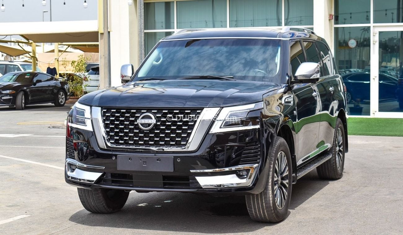Nissan Patrol Platinum LE With 2023 body kit