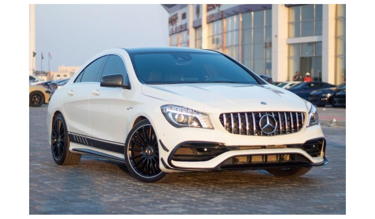 Mercedes-Benz CLA 45 AMG Mercedes *CLA45 AMG Turbo 2015* Std *PRICE*: 65,000 dirhams *mileage*: 102,000 km Gulf specification