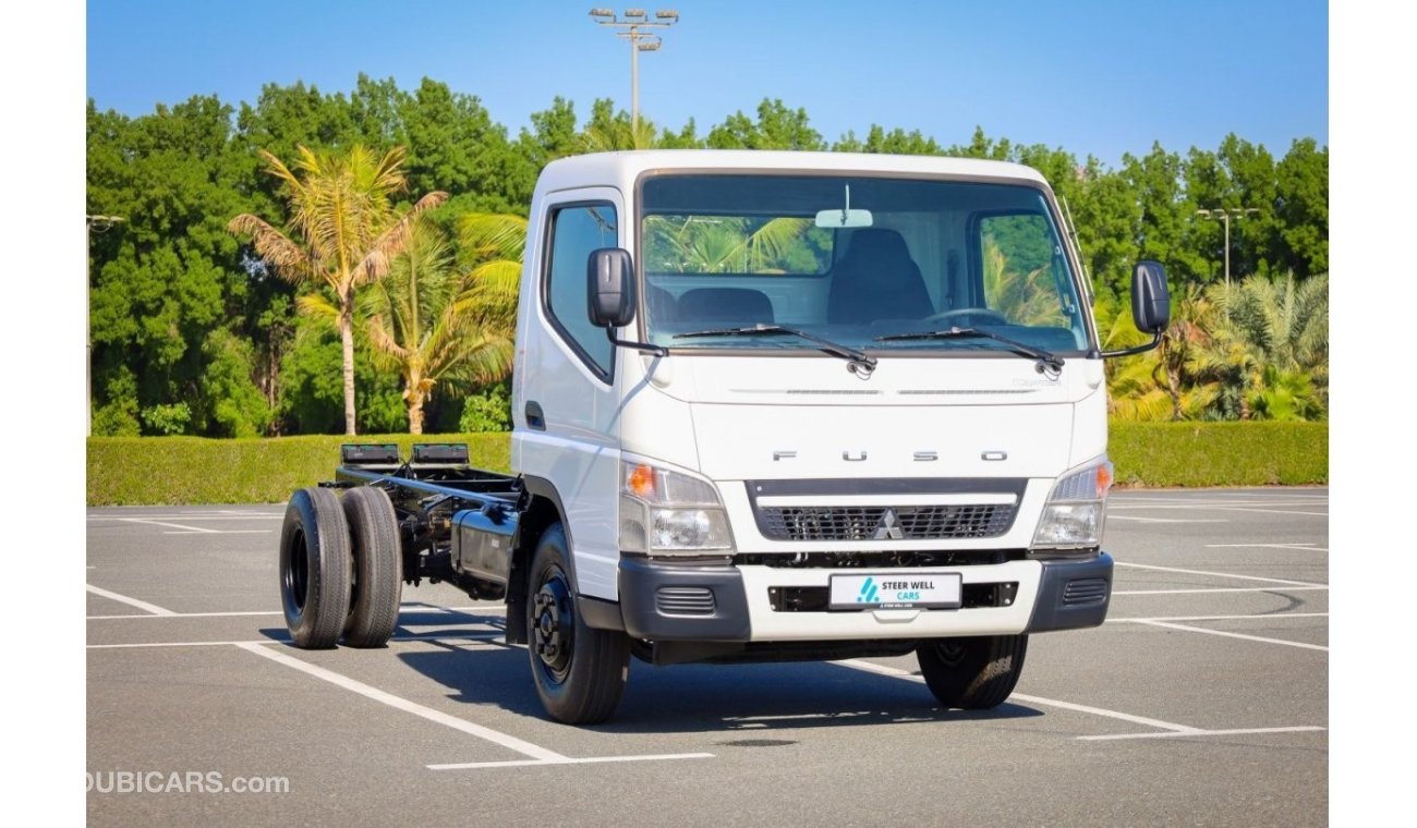 Mitsubishi Canter Fuso Wide Cab Chassis Truck Diesel 5 Speed M/T - Power Steering - Book Now