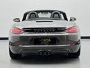 Porsche 718 Boxster Std 2.0L A/T 2025 Porsche 718 Boxster, 2030 Porsche Warranty and Service Pack, Porsche Service Histo