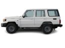 تويوتا لاند كروزر 70 TLC76 DSL ECTWFR001 - 2026 TLC76 Hardtop 5 Doors - 2.8L Diesel Manual – With Snorkel  - White with Beige Inter