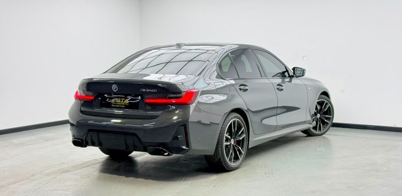 بي أم دبليو M340i M SPORT 2023 BMW M340i M-Sport, 2028 BMW Warranty + Service Pack, Full BMW Service History, Low Km, GCC