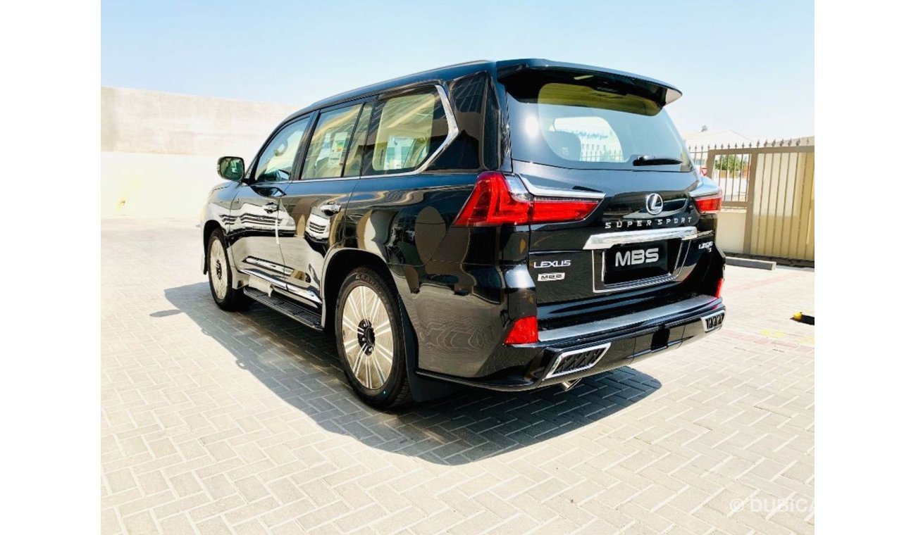 لكزس LX 570 Super Sport 5.7L Petrol Full Option with MBS Autobiography Massage Seat