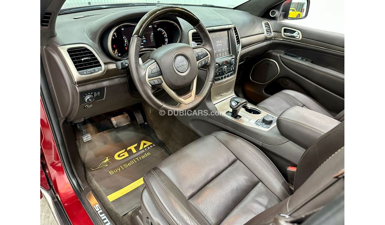 Jeep Grand Cherokee 2015 Jeep Grand Cherokee Summit, Full Jeep Service History, GCC