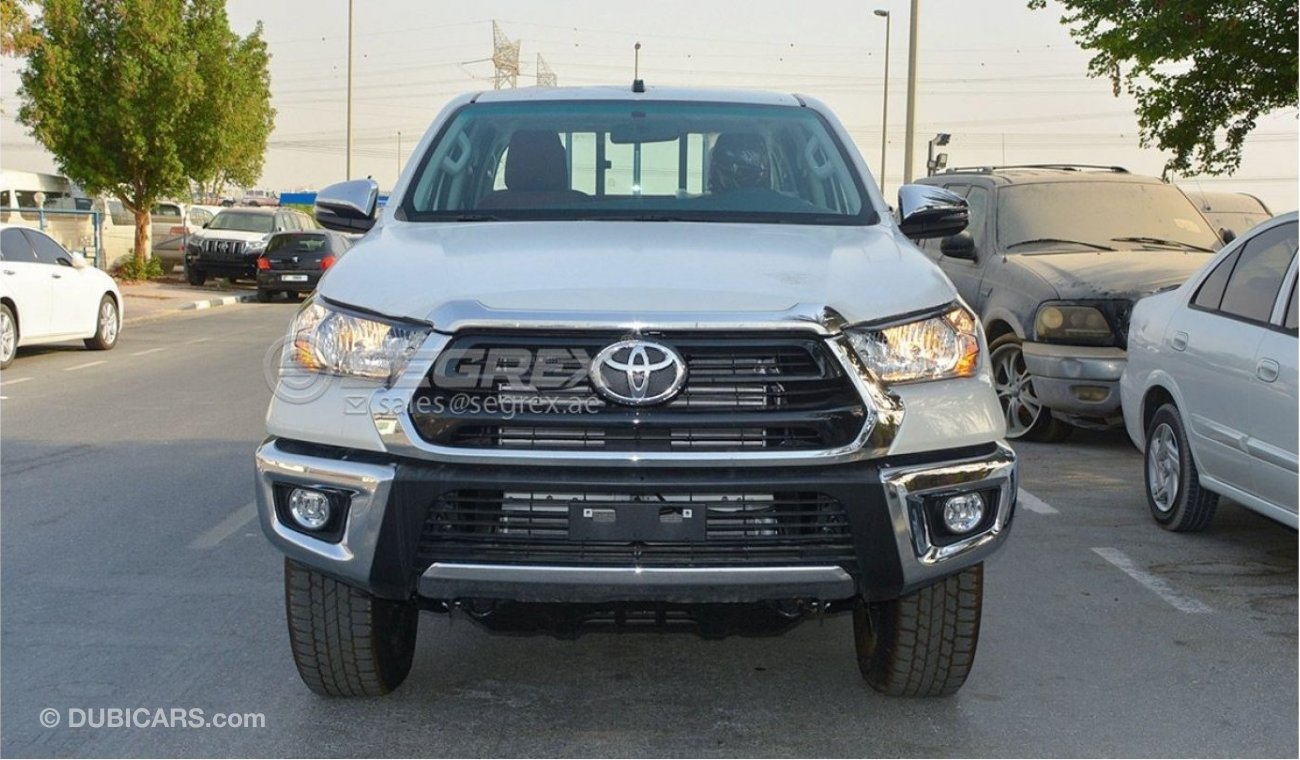 Toyota Hilux DC DIESEL 2.4L 4x4 STD 6MT STEEL WIDE, AC, LED FOG