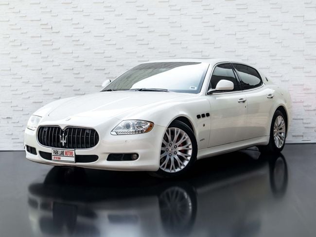 Used 2010 Maserati Quattroporte STD for sale in UAE | Verified Second Hand Maserati Quattroporte STD Price
