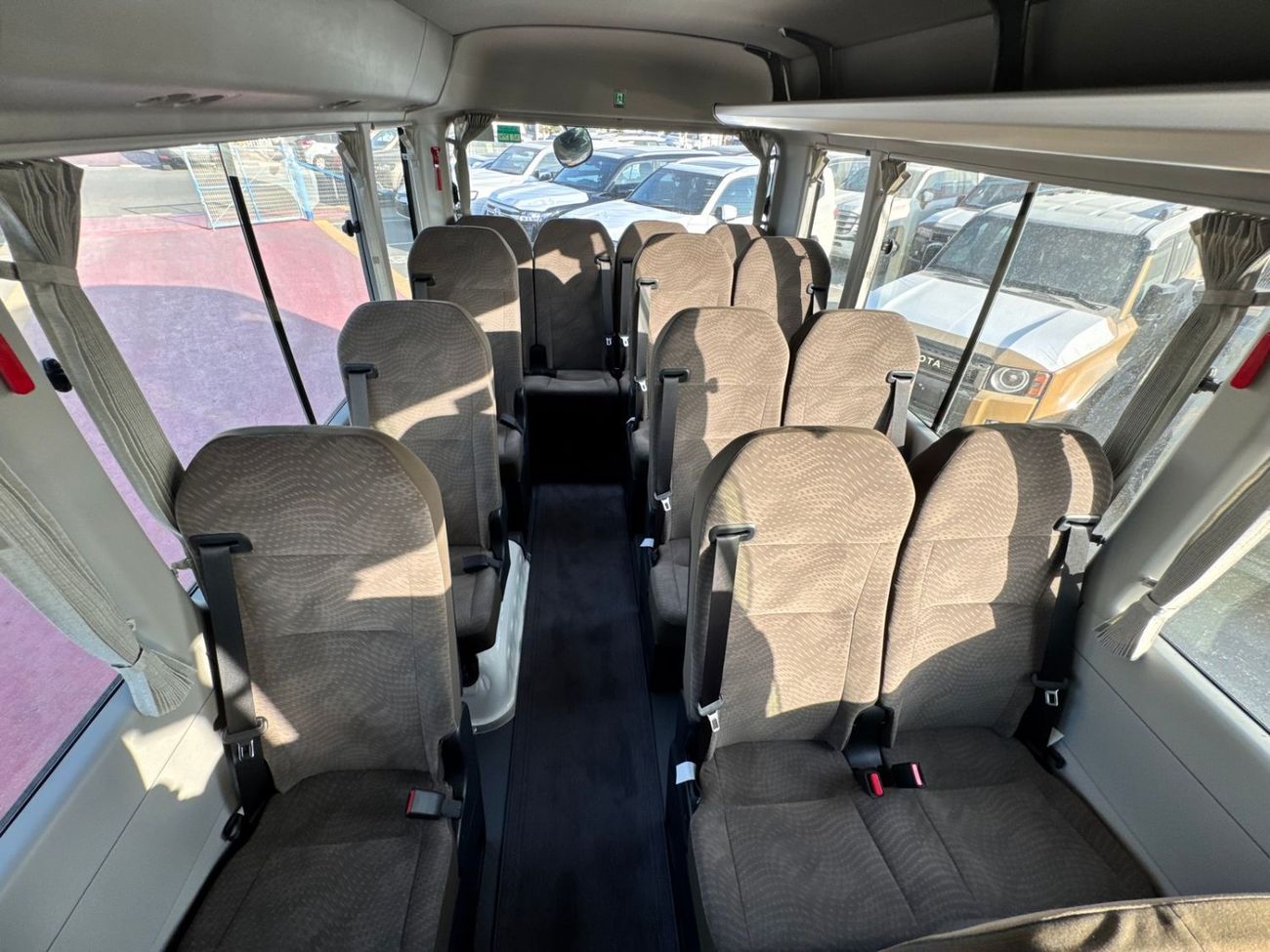 New 2025 TOYOTA COASTER HIROOF 4.0L DIESEL MANUAL 23 SEATER LUGGAGE ...