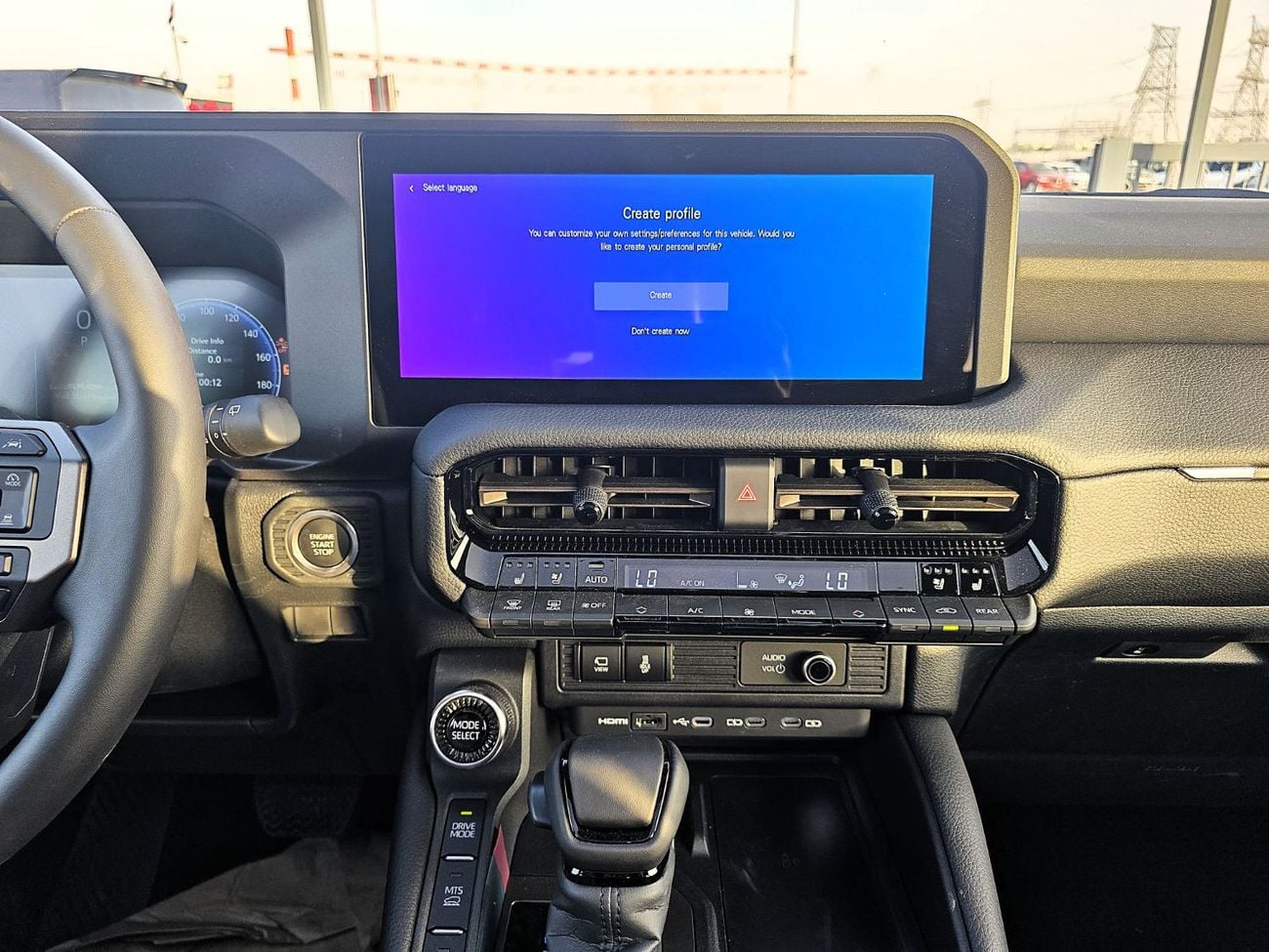 Toyota Prado Toyota Prado Adventure 2.8l diesel A/T 4WD White color inside Brown 2026 Model