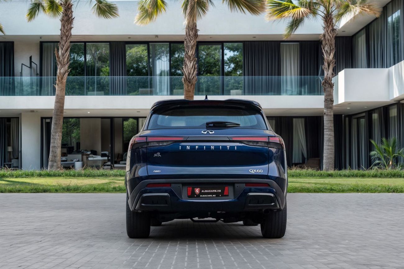 إنفينيتي QX60 QX60 Luxe | 3,330 P.M | 0% Downpayment | AGENCY WARRANTY 2027!