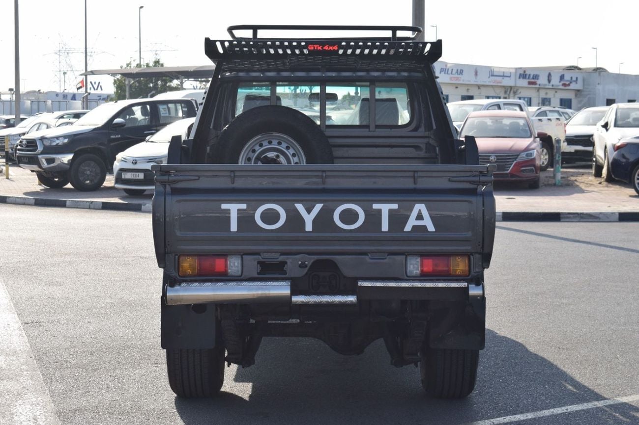 تويوتا لاند كروزر بيك آب Toyota landcruise pickup single cab 2011model Facelifted 2024 4.5 1 VD Diesel engine Colour Grey Tra