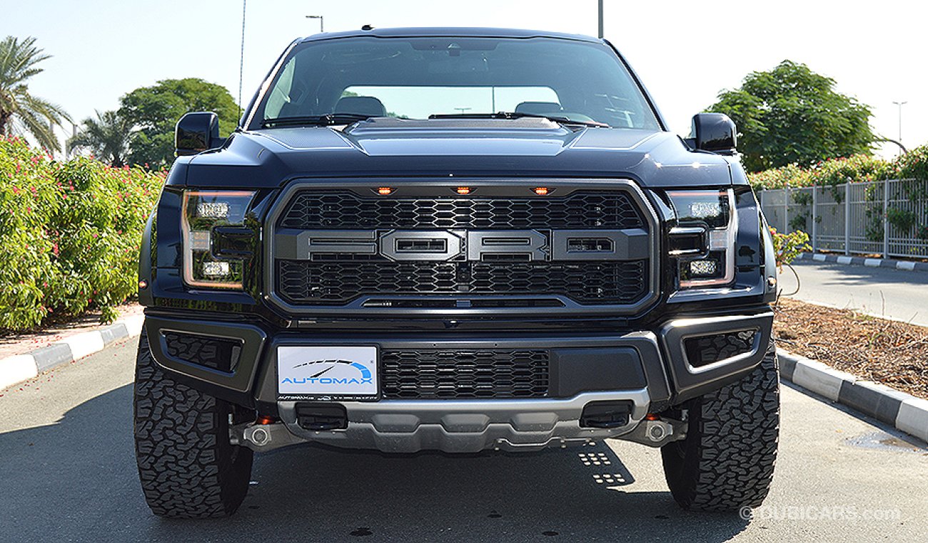 Ford F-150 RAPTOR 2019 3.5-V6 GCC Specs, 0km w/ 5Years or 150K km Warranty at Al Tayer and 3 Years FREE Service