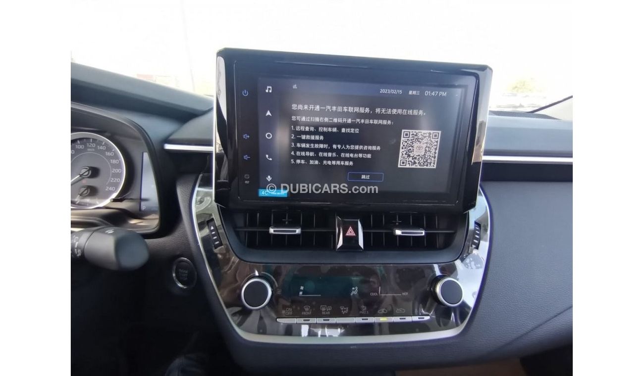 تويوتا كورولا TOYOTA COROLLA 1.2 ELITE  PETROL AUTOMATIC 2022MY EXPORT