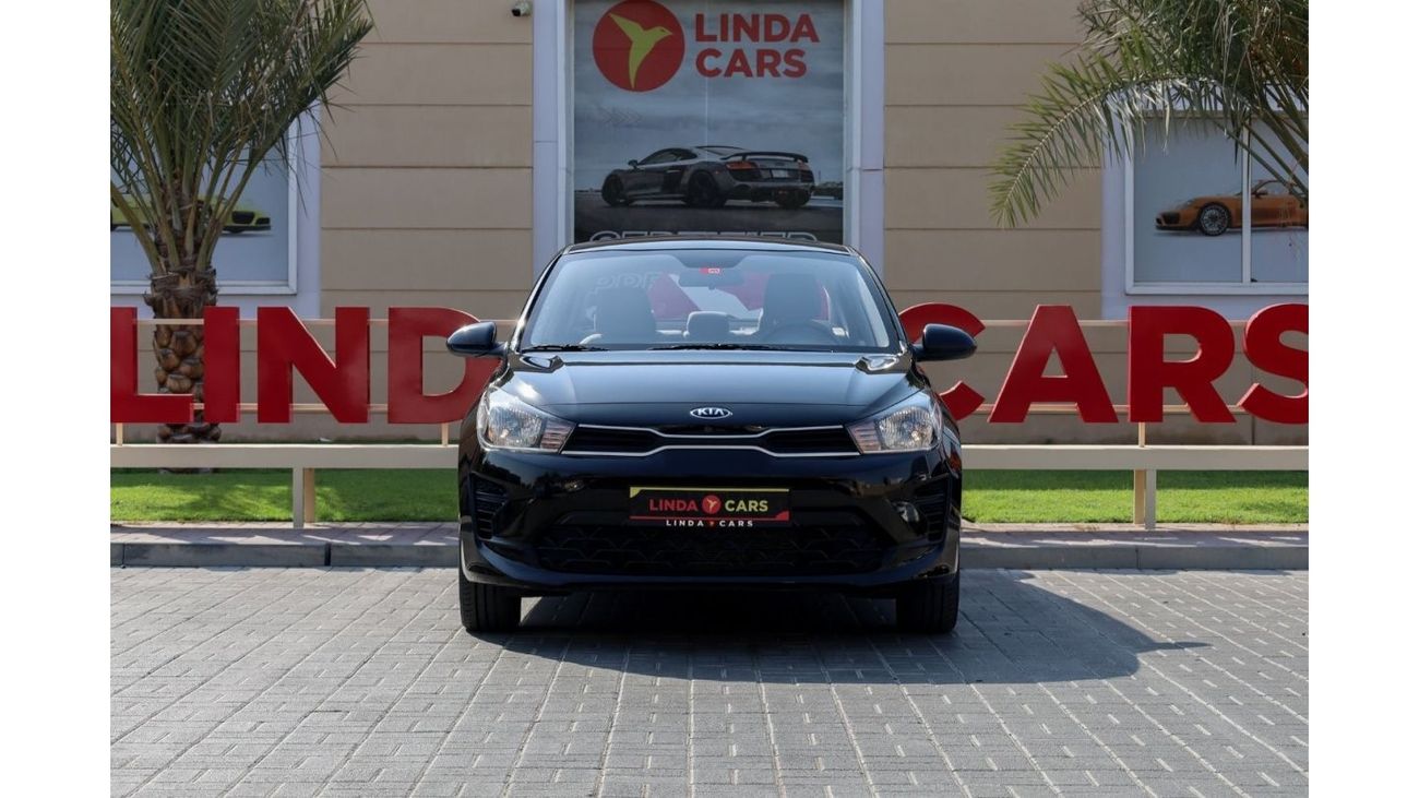 كيا ريو Kia Rio 2021 GCC under Agency Warranty with Flexible Down-Payment/ Flood Free.