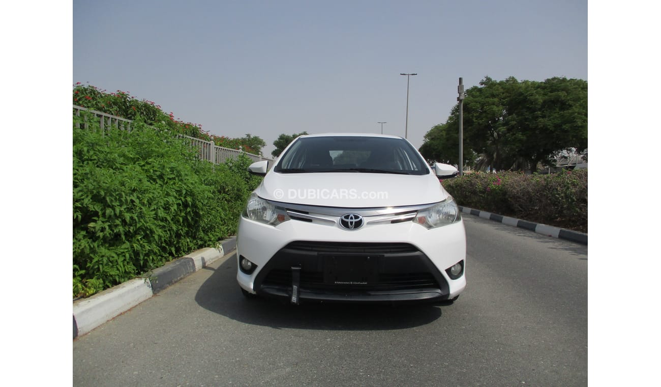 تويوتا يارس تويوتا يارس 1600 سي سي خليجي صبغ وكاله 2014 مع جناح و رينجات سبورت